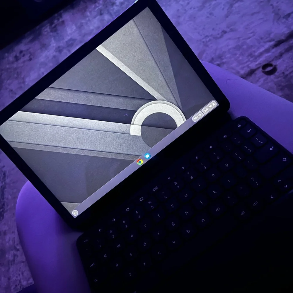 Black Chromebook Laptop